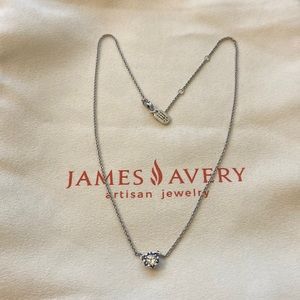 White Sapphire Cherished Necklace